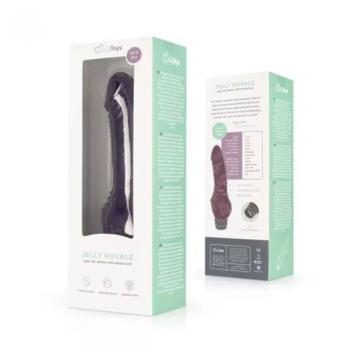 Realistischer, dicker Vibrator 'Jelly Royale' - Lila Realistischer, dicker Vibrator 'Jelly Royale' - Lila