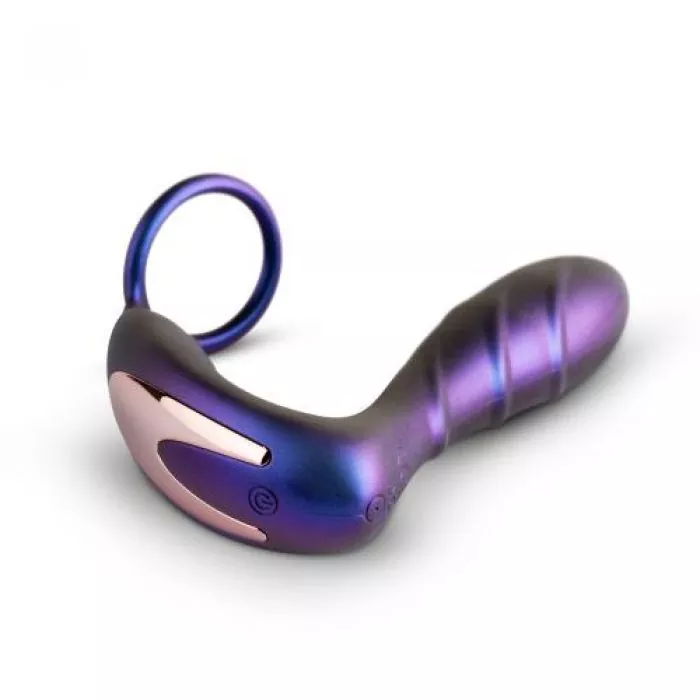 Hueman 'Black Hole' Analvibrator mit Penisring Hueman 'Black Hole' Analvibrator mit Penisring