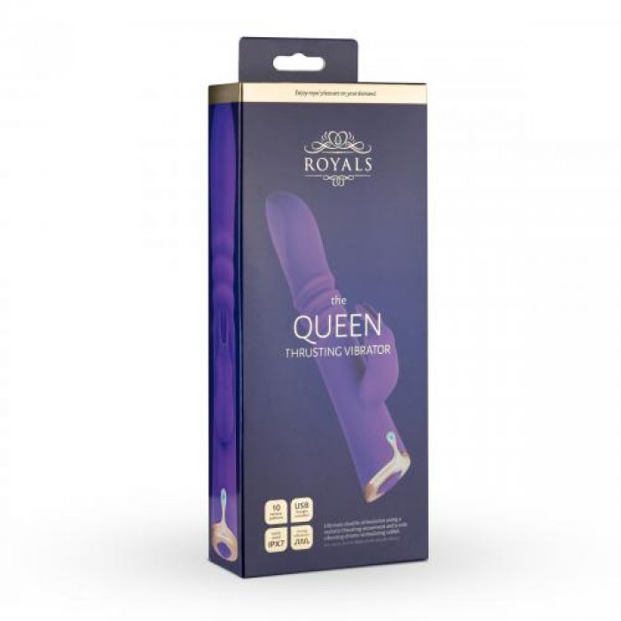 Rabbit-Vibrator Royals 'The Queen' - Stoßender Rabbit Rabbit-Vibrator Royals 'The Queen' - Stoßender Rabbit