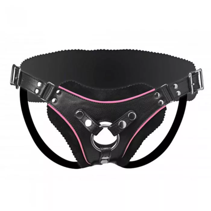 Low Rise Strap On Harness 'Flamingo'