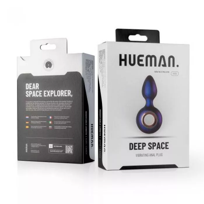 Hueman 'Deep Space' - Vibrierender Analvibrator Hueman 'Deep Space' - Vibrierender Analvibrator
