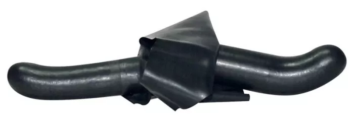 Latex Doppeldildo-Slip schwarz Latex Doppeldildo-Slip schwarz