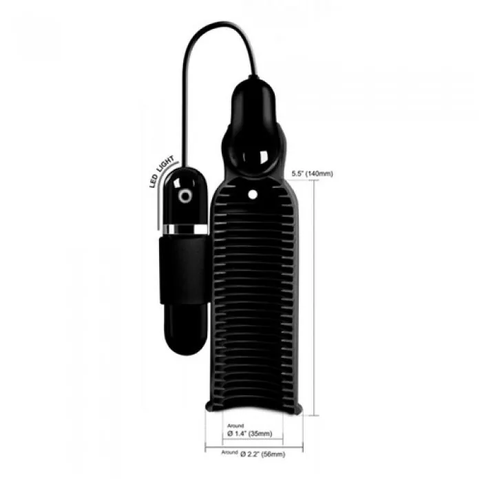 Lightning Stroke Masturbator mit Kugelvibrator Lightning Stroke Masturbator mit Kugelvibrator