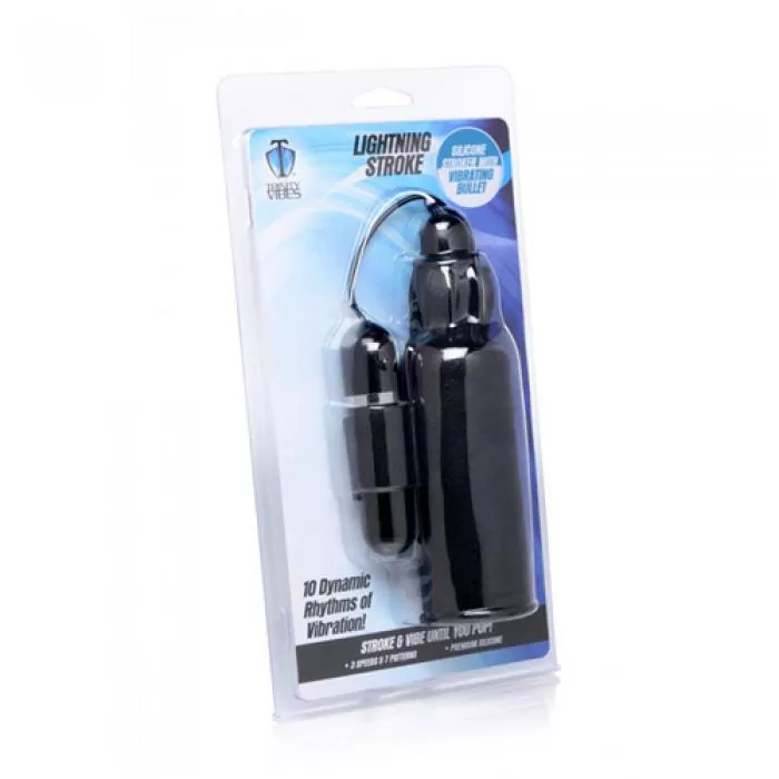 Lightning Stroke Masturbator mit Kugelvibrator Lightning Stroke Masturbator mit Kugelvibrator