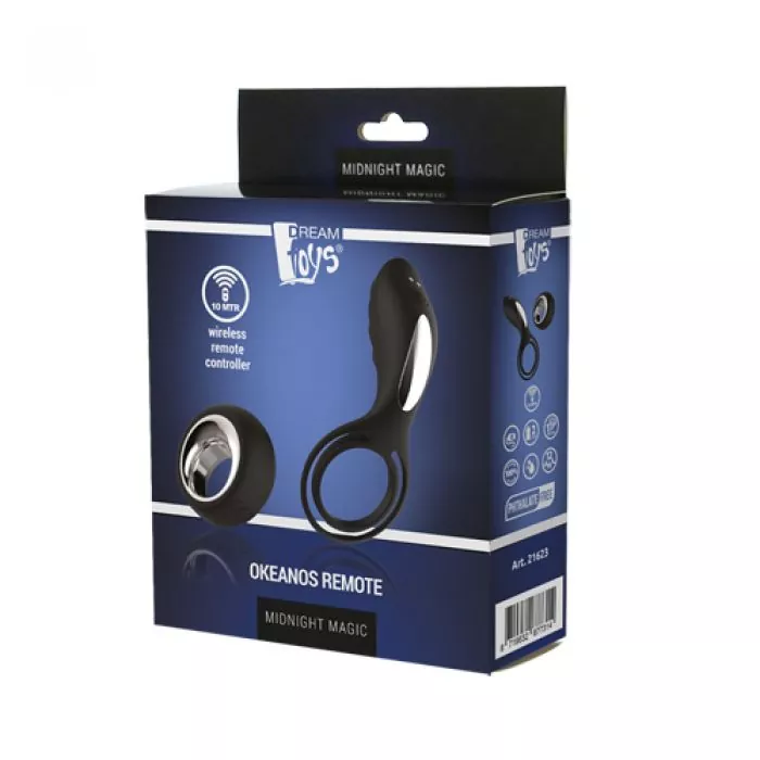 Midnight Magic Okeanos Paarvibrator mit Fernsteuerung Midnight Magic Okeanos Paarvibrator mit Fernsteuerung