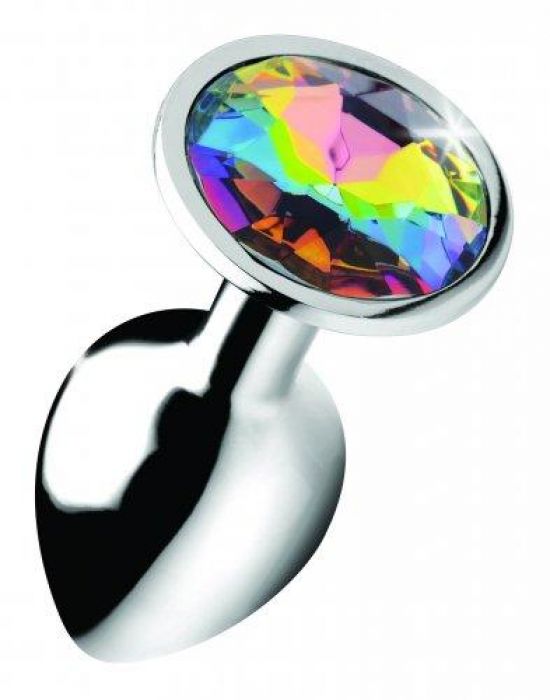 Rainbow Gem Butt Plug - Klein Rainbow Gem Butt Plug - Klein