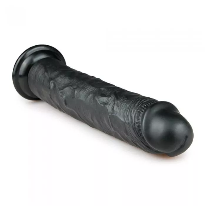 Realistischer schwarzer XXL Dildo - 28,5 cm