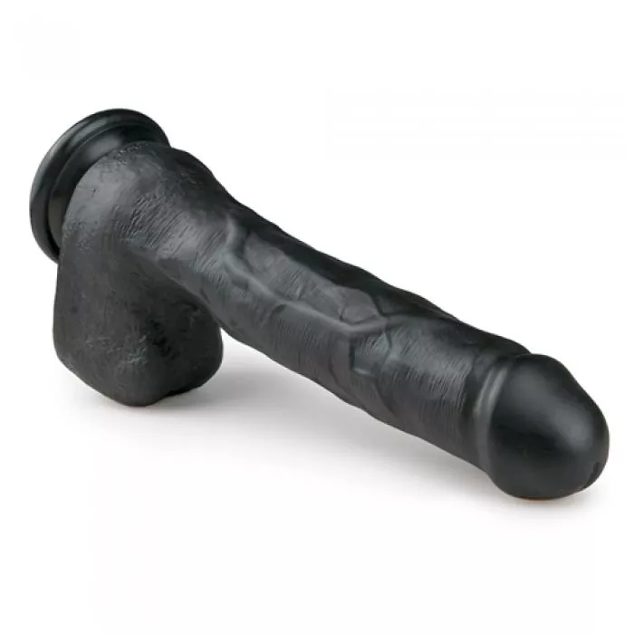 Realistischer schwarzer XXL Dildo - 29,5 cm Realistischer schwarzer XXL Dildo - 29,5 cm