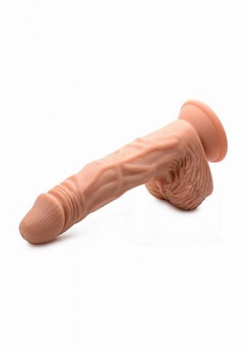 Strap-On Realistischer vibrierender, rotierender Dildo mit Gurtzeug Strap-On Realistischer vibrierender, rotierender Dildo mit Gurtzeug