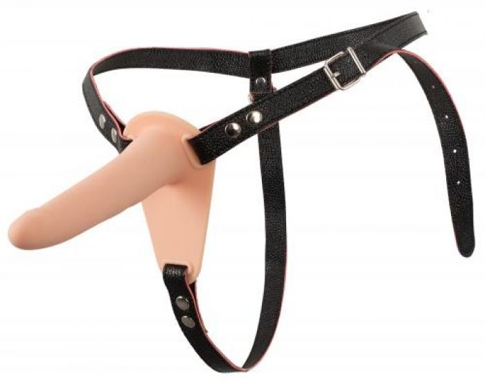 Strap-on mit vibrierendem Dildo Strap-on mit vibrierendem Dildo
