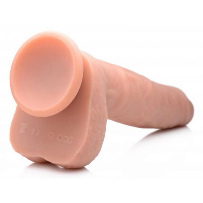 Vibrierender & stoßender XL-Dildo mit Saugnapf Vibrierender & stoßender XL-Dildo mit Saugnapf