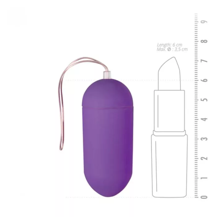 Vibro Ei mit Fernbedienung - Violett Vibro Ei mit Fernbedienung - Violett