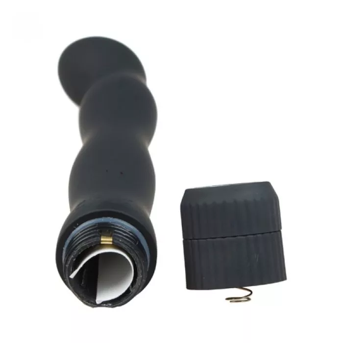 Wellenförmiger Analvibrator in Schwarz Wellenförmiger Analvibrator in Schwarz