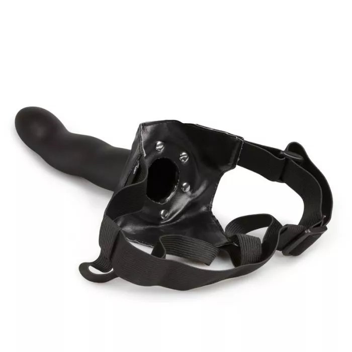 Hohler Strap-On – Schwarz - Ideal für Pegging Hohler Strap-On – Schwarz - Ideal für Pegging