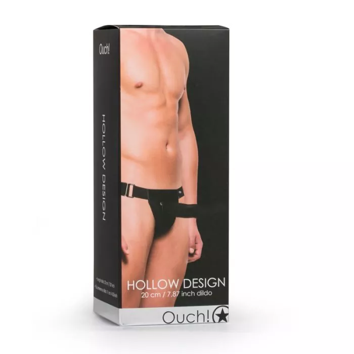 Hohler Strap-On – Schwarz - Ideal für Pegging Hohler Strap-On – Schwarz - Ideal für Pegging