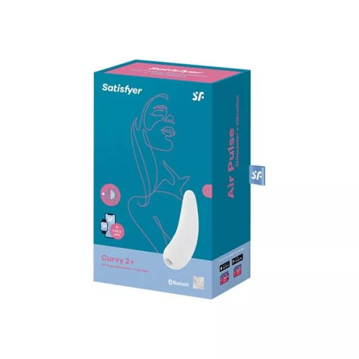 SATISFYER 'CURVY 2+' Weiß + Bluetooth App SATISFYER 'CURVY 2+' Weiß + Bluetooth App