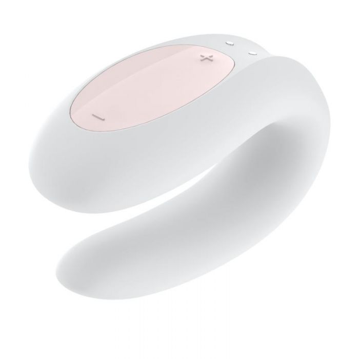 Satisfyer Double Joy Paarvibrator - Weiß Satisfyer Double Joy Paarvibrator - Weiß