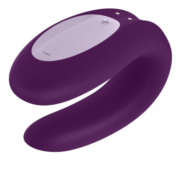 Satisfyer Double Joy - 9cm - mit Bluetooth App lila Satisfyer Double Joy - 9cm - mit Bluetooth App lila
