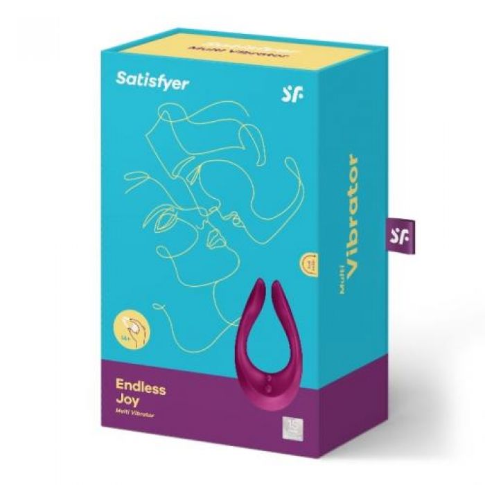 Satisfyer Endless Joy Multi-Vibrator - Beerenfarben Satisfyer Endless Joy Multi-Vibrator - Beerenfarben