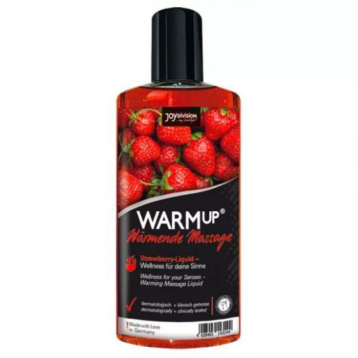 Wärmendes Massageöl - Erdbeere